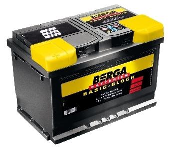 Акумулятор BERGA Basicblock 60Ah (+/-) (540EN) Н